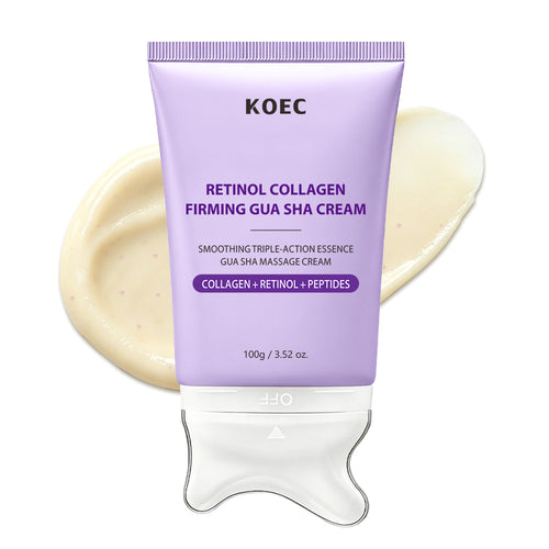 Crema Gua Sha Reafirmante e Hidratante con Retinol & Colágeno