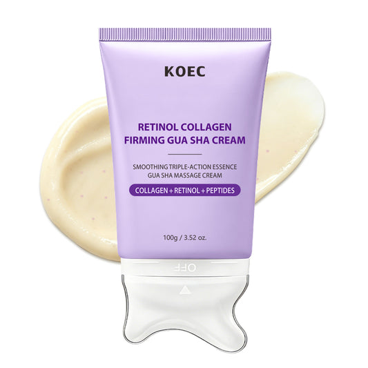 Crema Gua Sha Reafirmante e Hidratante con Retinol & Colágeno