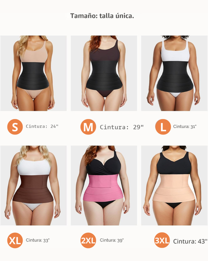 Faja molderadora de cintura ajustable