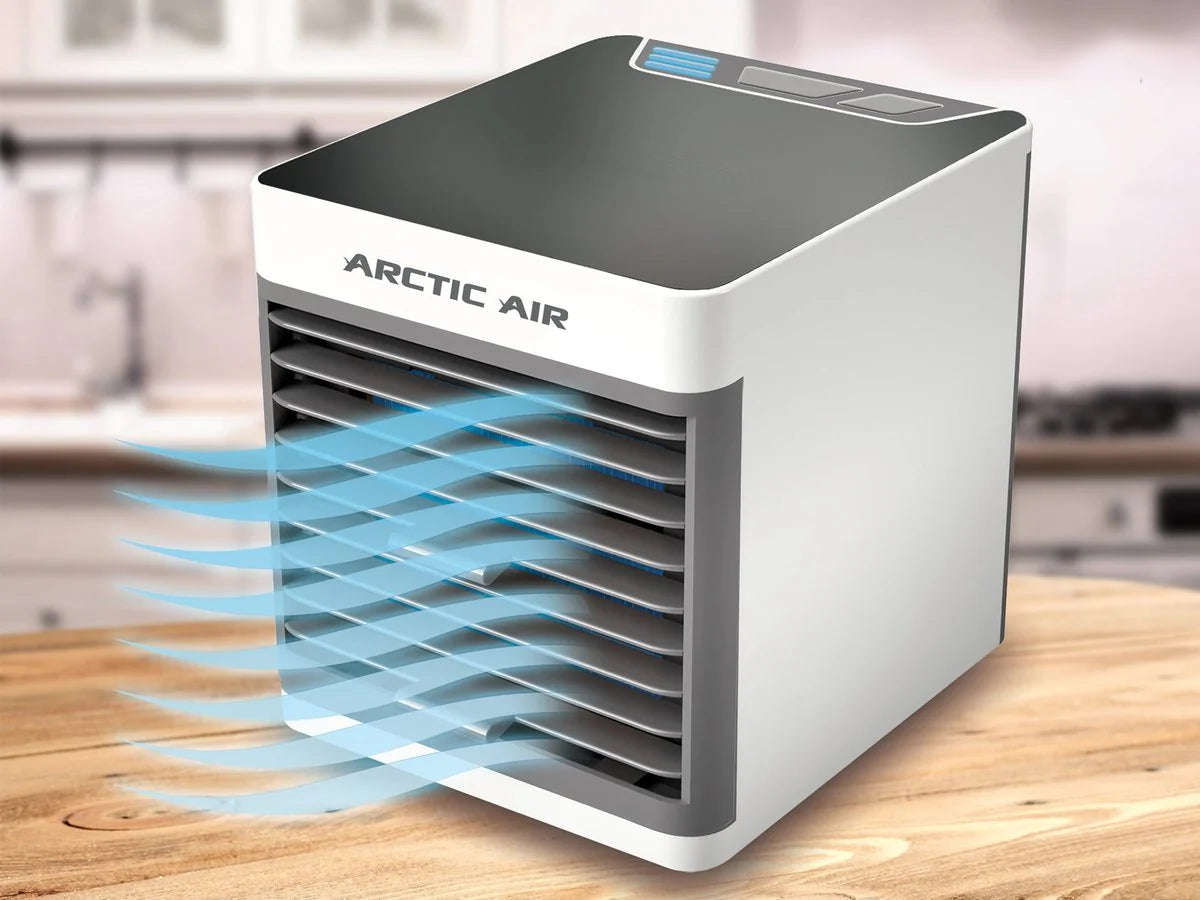 🌬️ Mini Aire Portátil – El Secreto para Sobrevivir al Calor sin Romper el Banco ❄️