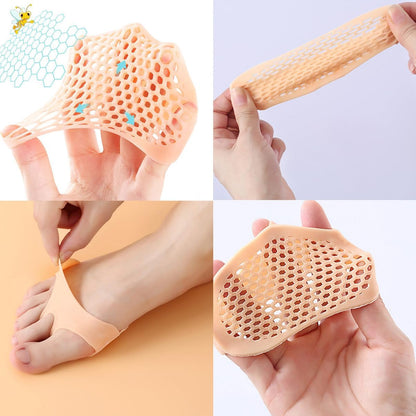 2 paquetes de Almohadillas de Gel de Silicona para el Alivio del Dolor de Pies