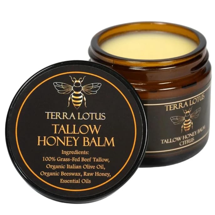 Bálsamo de Sebo de Res con Miel Cruda - 2 Oz.