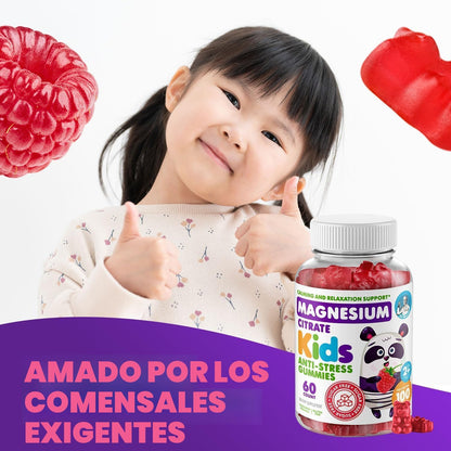Gomitas de Citrato de Magnesio para Niños & Adultos