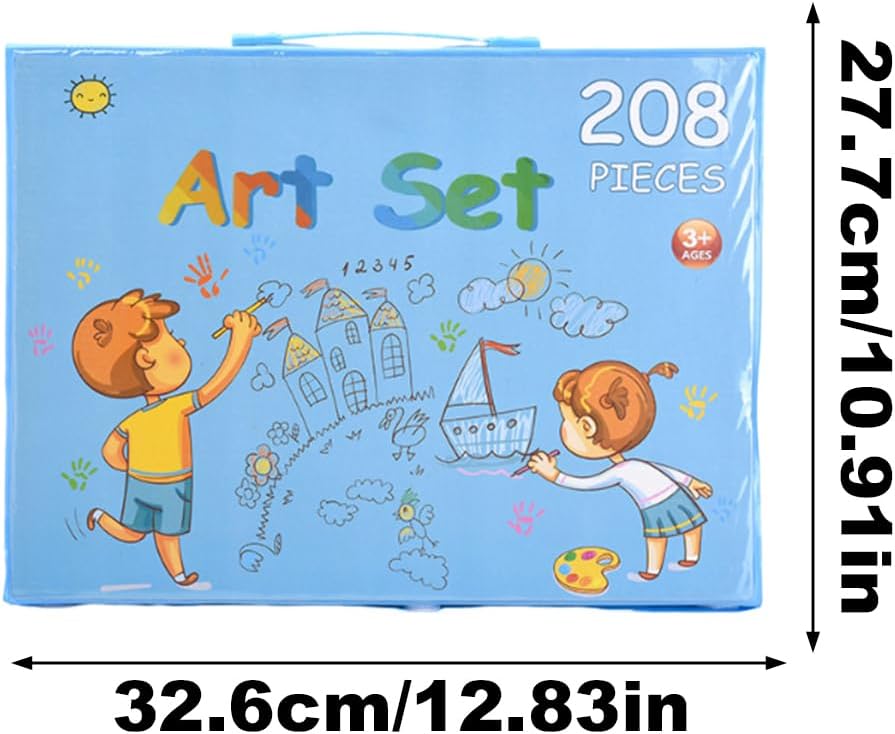 Juego de Pinceles de 208 piezas para niños