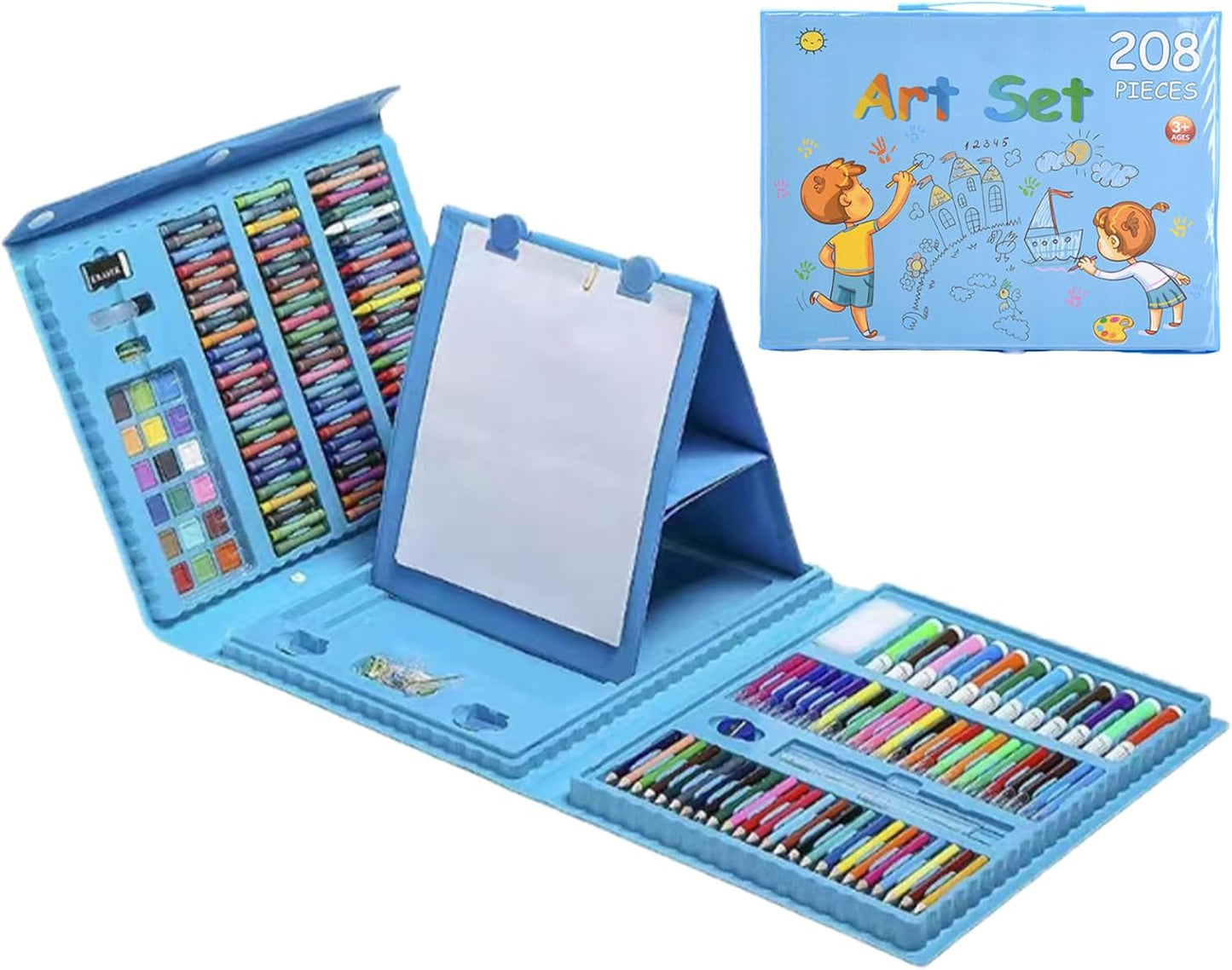 Juego de Pinceles de 208 piezas para niños