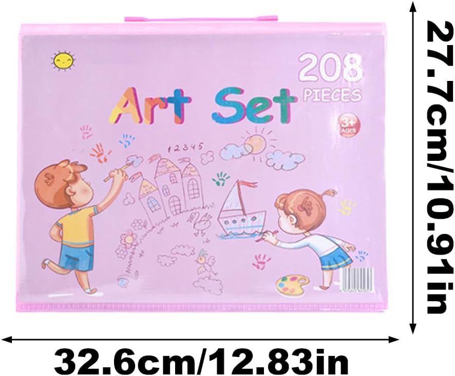 Juego de Pinceles de 208 piezas para niños